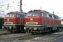 MaK 2000031 - DB "216 041-4"
26.03.1980 - Herne-Eickel, Bahnbetriebswerk Wanne-Eickel
Martin Welzel